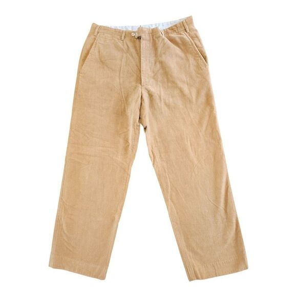 Other - Valentini Mens Corduroy Golf Coastal Pants Made In Italy 100% Cotton Size US 36